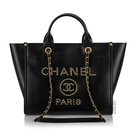 chanel deauville leather tote sizes|Chanel canvas tote 2021.